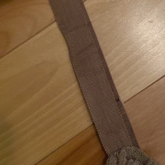 Free People Gold Metallic Lace Moonlight Ombré Dress - Picture 10 of 14